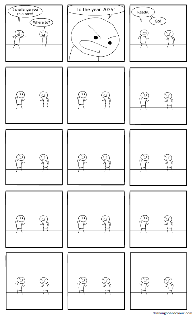 They're neck and neck!