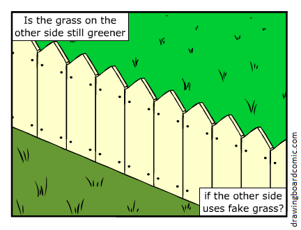 I'm on the fence with this one.