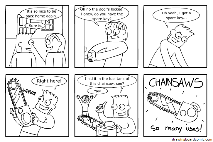 Chainsaws: Not just for lumbarjacks and mass-murderers anymore.