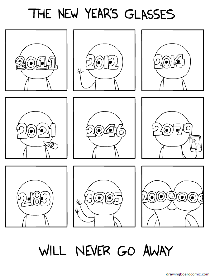 Yes, that is what the 2011 glasses looked like.