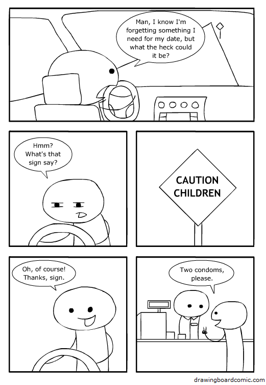 This may mean this comic has finally broken the Sex Joke Barrier.