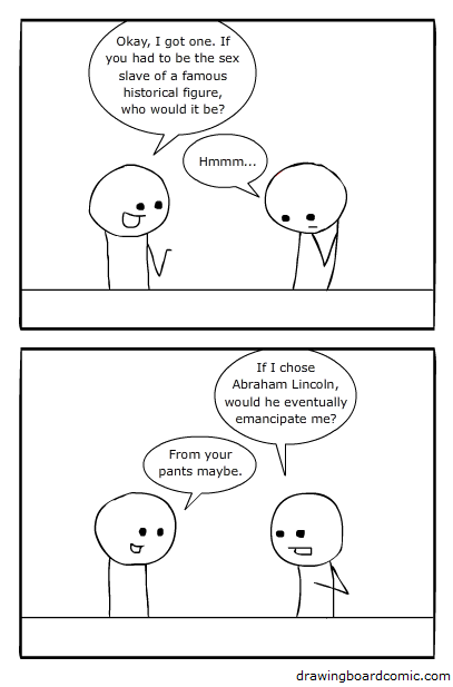 Not particularly happy with this comic, but I wanted to make a joke that didn't require 3000+ pixels of set-up.