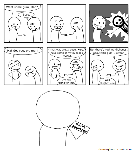 All gum tastes better when splashed with tears.