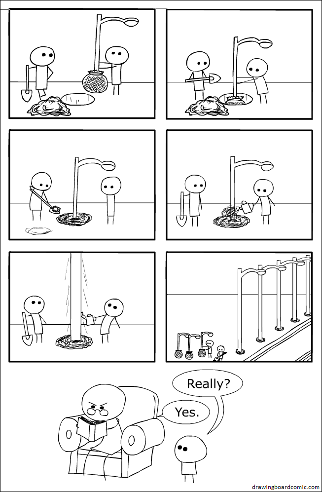 It's a real bitch to prune those things.