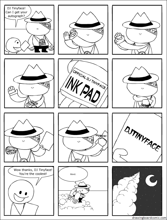 What is that kid doing up so late.