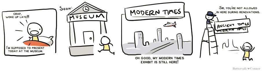 This comic is actually an incredibly deep metaphor about society's intellectual regression.